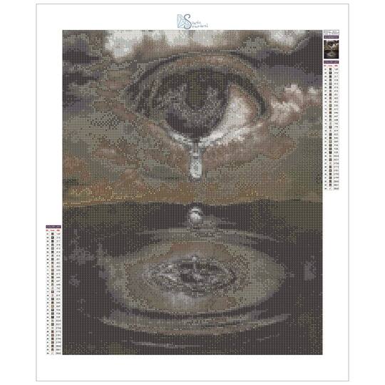 Sparkly Selections Eye Drop Diamond Painting Kit